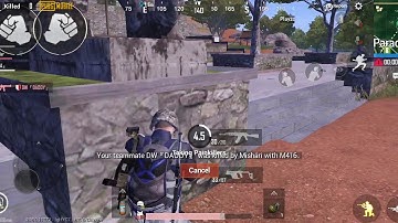 An invisible hacker BOT spotted near paradise in PUBG MOBILE.