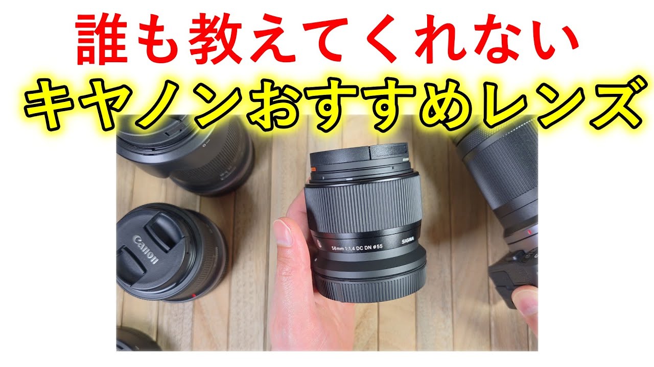Best Value for Money] Recommended Lenses for Canon APS C - YouTube