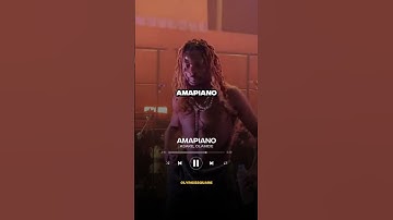 Thumbnail of Amapiano - Asake, Olamide (Lyrics Video) #afrobeats #asake #afrobeats