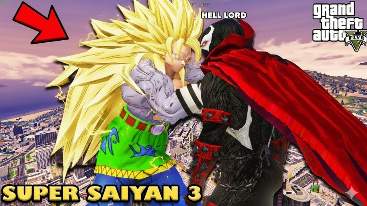 Goku Super Syain 3 vs  hell lord | god's final doomsday episode 8