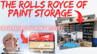 A Posh Model Paint Storage Solution By Otaku And Wrapped To Perfection