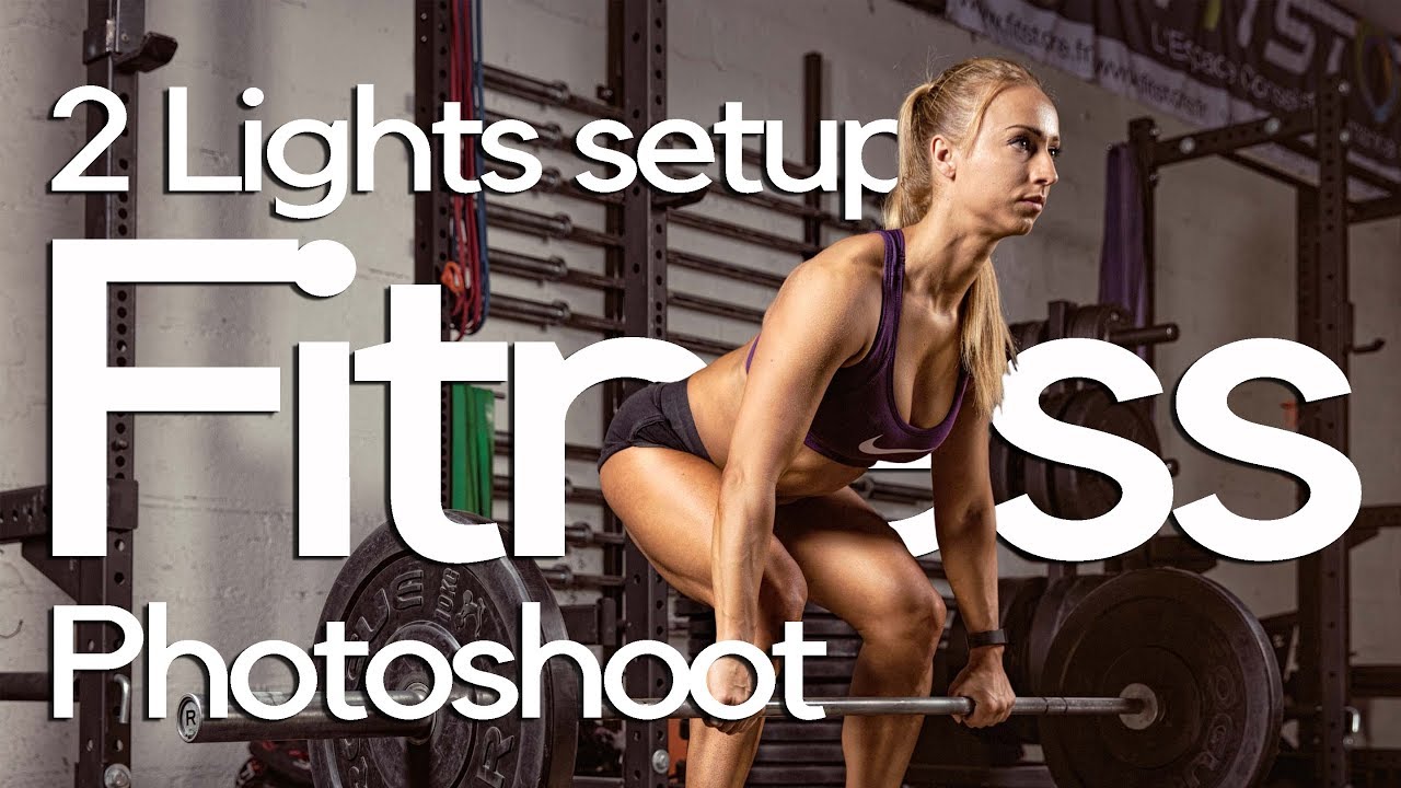 2 setup on a fitness photo shoot - the scenes - YouTube