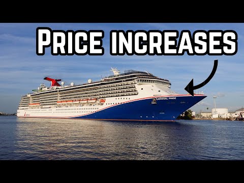 Carnival Cruise Line Addresses Another Recent Price Increase