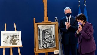Huit oeuvres inédites de Picasso cédées à la France par sa fille Maya