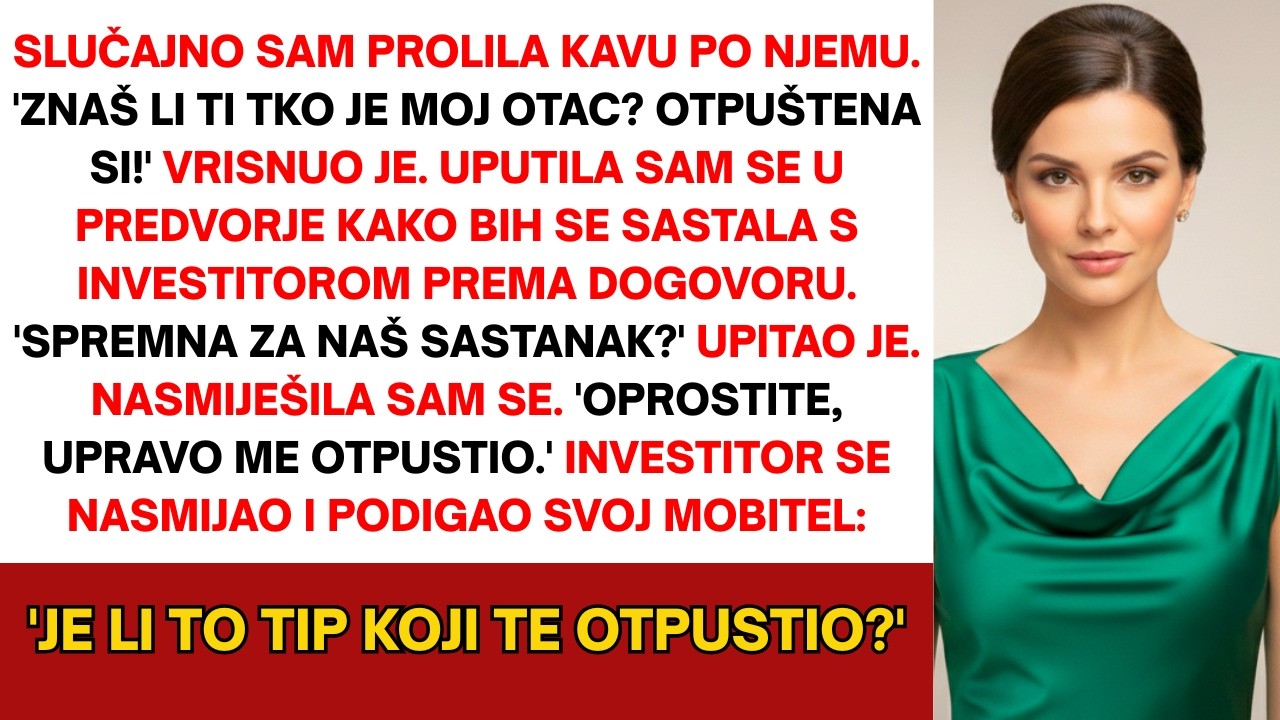 Sin direktora me otpustio — otišla sam s investitorom od 2 milijarde eura