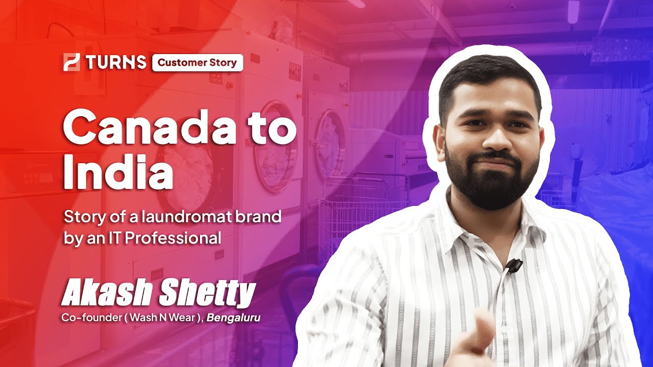 Akash Shetty, Owner of Wash N Wear 's Success Story :  How Turns Powers Wash N Wear's Growth