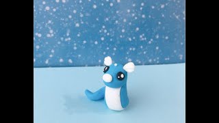 【蜂寶貝系列】寶可夢黏土教學-迷你龍Pokémon Dratini–  Polymer Clay Tutorial