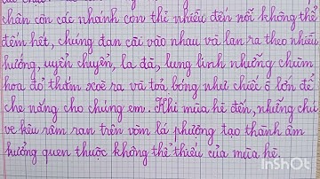 Bài viết 1(tr.72)Luyện tập tả cây cối(Tiếng việt 4, tập 1, Cánh diều)