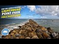 The Beach, Jetty, and Views of Lighthouse Point Park in Ponce Inlet, Florida