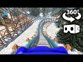 WINTER ROLLER COASTER 360° - VR Video