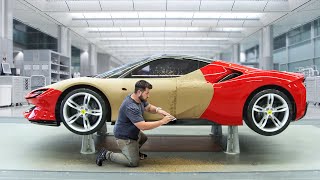 How Ferrari Designers Create their Next Car  Inside Design Center and Production Line