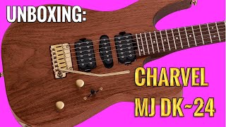 UNBOXING: CHARVEL DK24 GUITAR MADE IN JAPAN