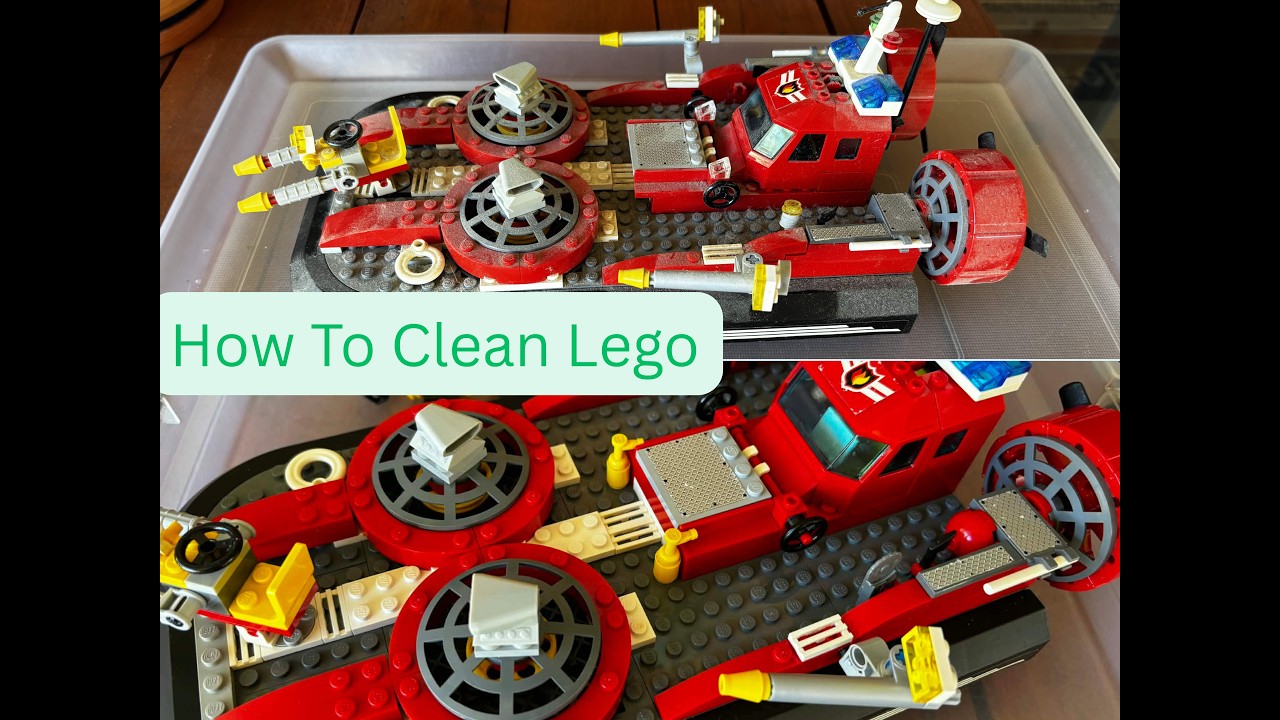 The Best (and Easy) Way Ever to Clean Filthy Dirty Dusty Lego - YouTube
