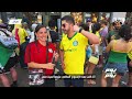 أليسيا يانكون وعلي عثمان نقلوا لنا أجواء سياتل أثناء مباراة البرازيل والمغرب ونقلوا لنا رأي الجماهير
