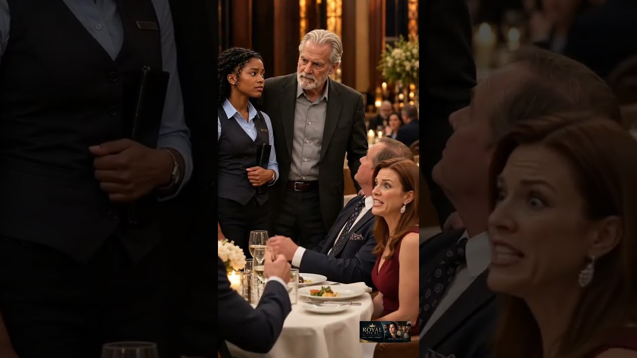 They thought she was just the waitress...