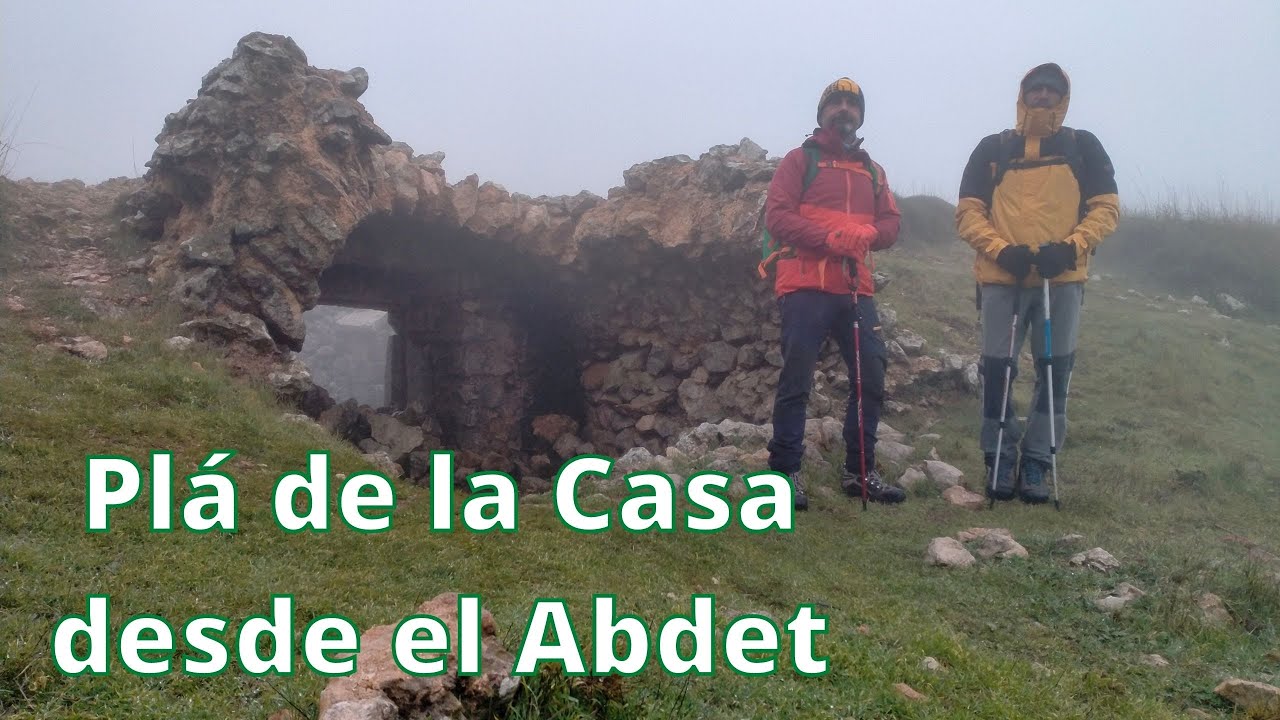 Plá de la Casa desde el Abdet - Senderismo Alicante