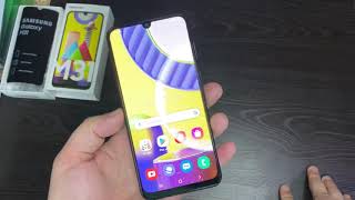 سامسونج M31 . فتح علبه . تجربة اول يوم .. SAMSUNG M31 Unboxing