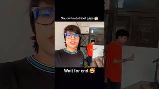 Sourav ka daat Tut Gaya 😲 ll Sourav Joshi ll #shorts #youtubeshorts #joshijivlogs #viral #funny