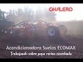 Trabajando sobre papa recién cosechada Acondicionadora de Suelos Ecomax Chalero #rastra