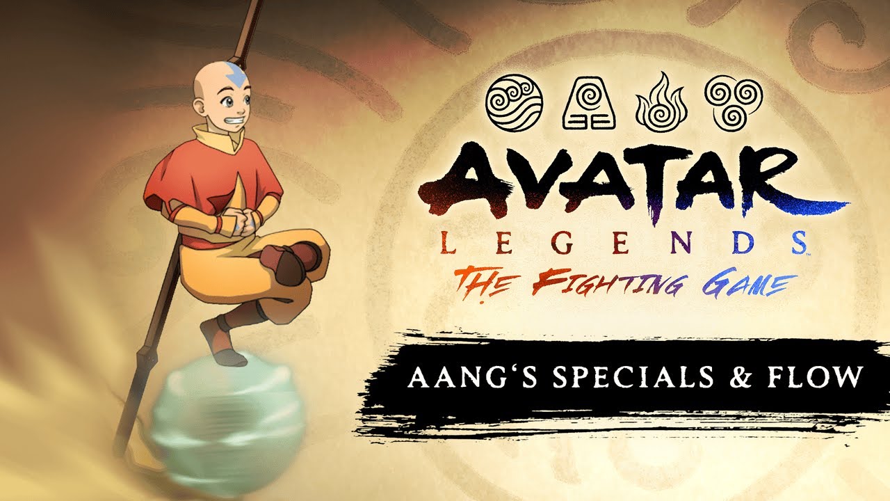 Aang's Specials & Flow Showcase (Avatar Legends: The Fighting Game)