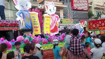 Lễ Hội Rước cộ Chùa Bà Lái Thiêu -Bình Dương