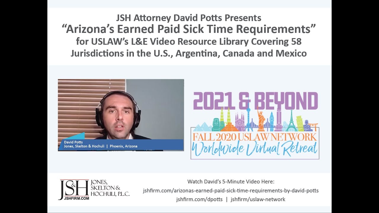 Arizona's Earned Paid Sick Time Requirements YouTube