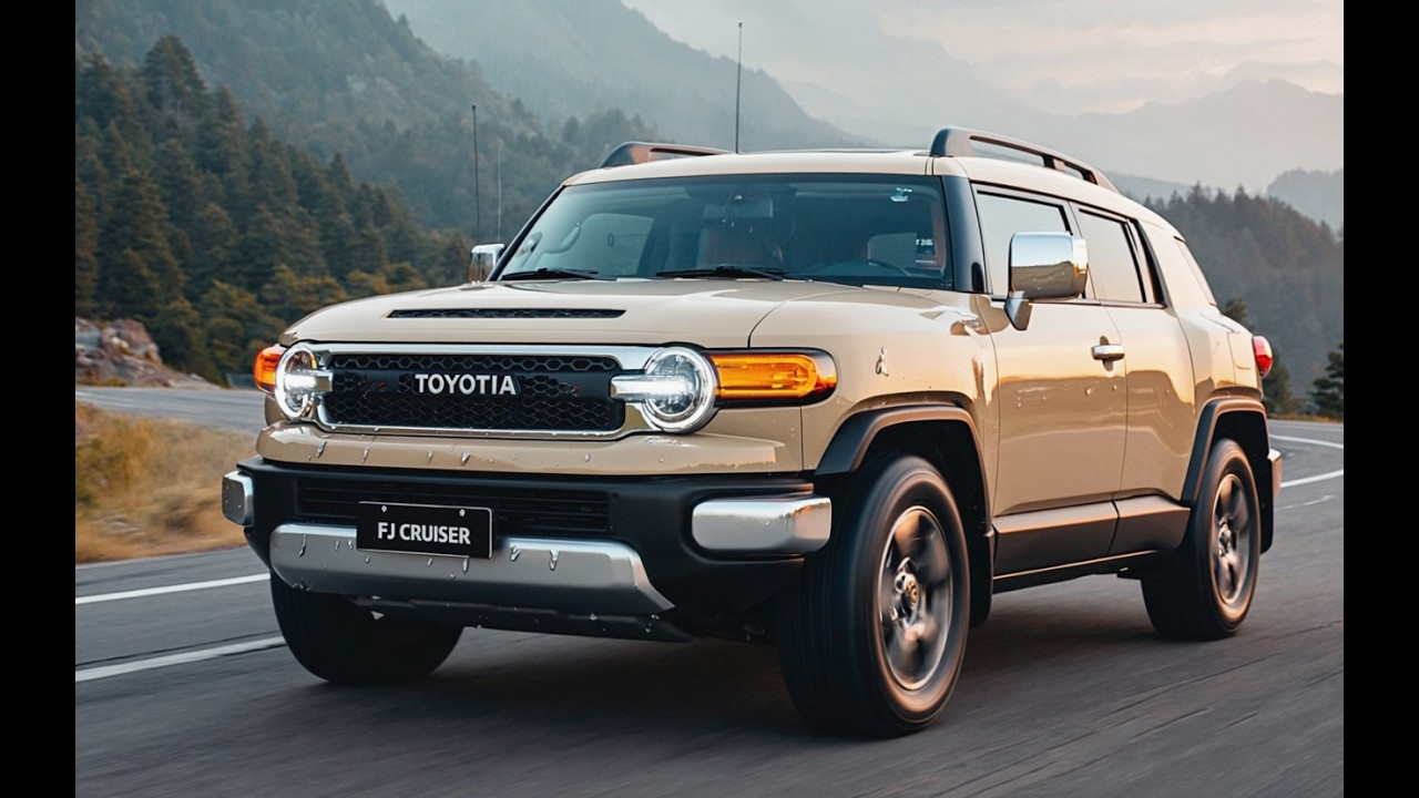 Unleash Your Inner Explorer The Icon Fj Cruiser A Masterpiece Of Retro Modern Off Roading