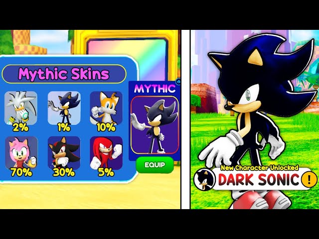how to get all sonic skins in sonic speed simulator｜TikTok Search