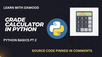 GRADE CALCULATOR | PYTHON | SOLVED | BASICS