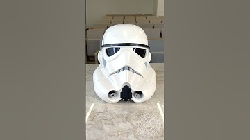 Chocolate Trooper Helmet! 🌑 Getting ready for May the 4th! #amauryguichon #chocolate #starwars