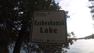 First Time Fishing Kashwakamak lake (land of lakes)