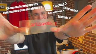 Comment Je Prépare Vos Commandes Personnalisées?