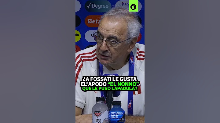 ¿A JORGE FOSSATI le gusta el APODO "EL NONNO" que le puso LAPADULA? CONFERENCIA DE PRENSA | Depor