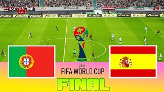 PORTUGAL vs SPAIN - Final FIFA World Cup 2026 | Full Match All Goals | Football Match