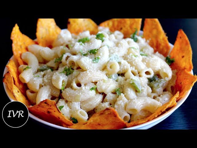 Mayonnaise Macaroni Recipe | Mayo Macaroni with Nachos | Mayonnaise Macaroni Pasta | Macaroni Recipe | Indian Vegetarian Recipes