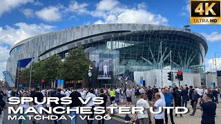 1st Home Game of the Season at the Tottenham Hotspur Stadium ⚽️ Spurs vs Man Utd Matchday Vlog [4K]