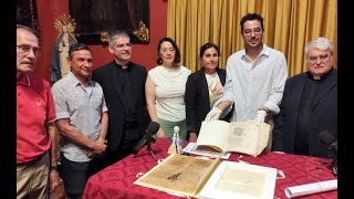 La Parroquia de San Andrés celebra la restauración del 'Voto de Santiago'
