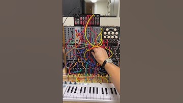 Analog Modular Sequence with Roland System 500, Behringer System 100, Vermona Twincussion