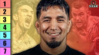 UFC Fighter Ranks the BEST BOXERS in UFC History