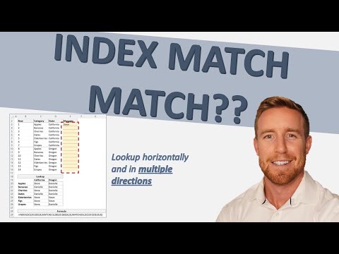 Add Lookups both VERTICALLY AND HORIZONTALLY in Excel (INDEX MATCH MATCH EXPLAINED)