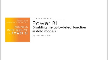 Disabling Power BI