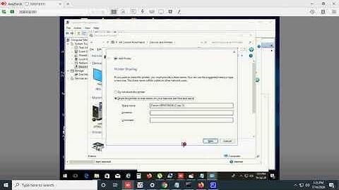 Communication error in canon/hp printer all model