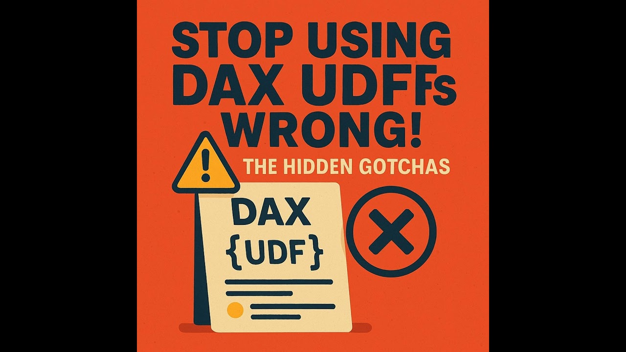 DAX UDF Parameter Modes: Stop Using VAL and EXPR Wrong