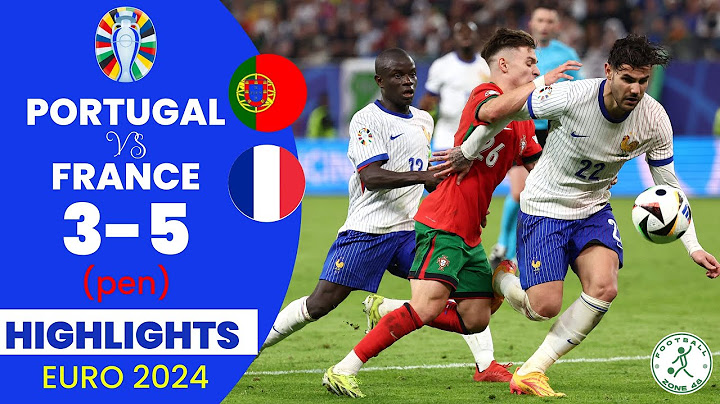 Portugal vs France - 3-5 (penalty) Highlights | Euro 2024 Quarterfinal