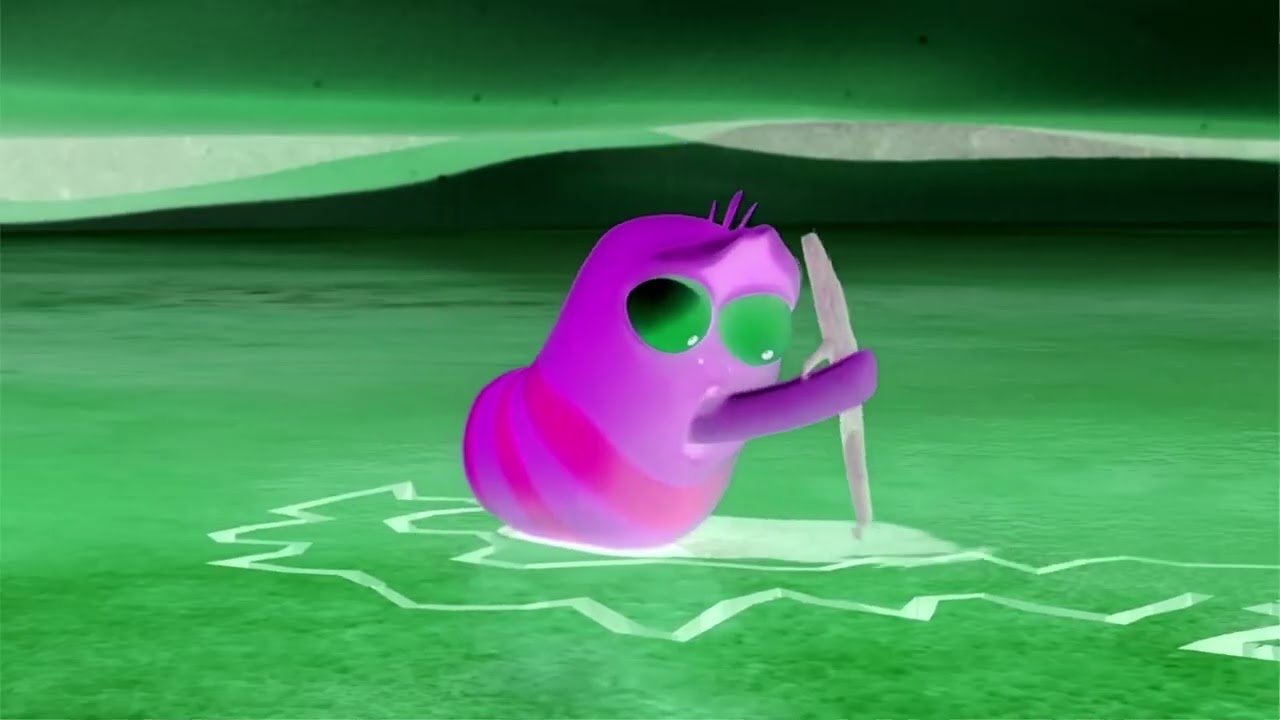 Larva | Red Larva CRACKS THE ICE to Survive!! (Sponsored by: Klasky Csupo Effects)