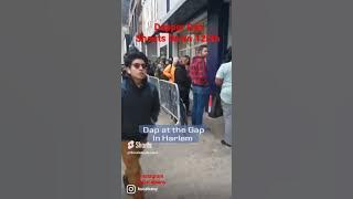 Dapper Dan brings out the whole Harlem and shuts down 125th