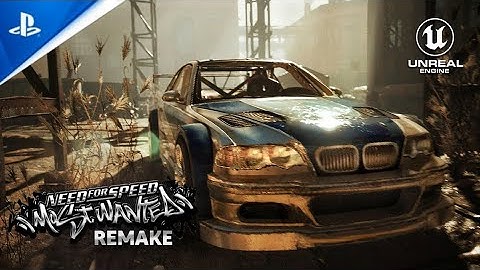 Need for Speed Most Wanted Remake - Unreal Engine 5 Amazing Showcase l Concept Trailer