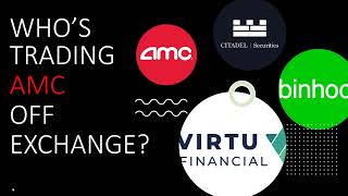 AMC Off Exchange Trades | Citadel + ADF