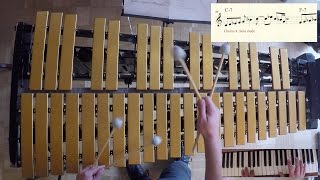 Jazz Vibraphone Etude: Blue Bossa (Kenny Dorham) chords