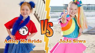 Adley McBride VS JoJo Siwa Amazing Transformation 🎁 From Baby To Now